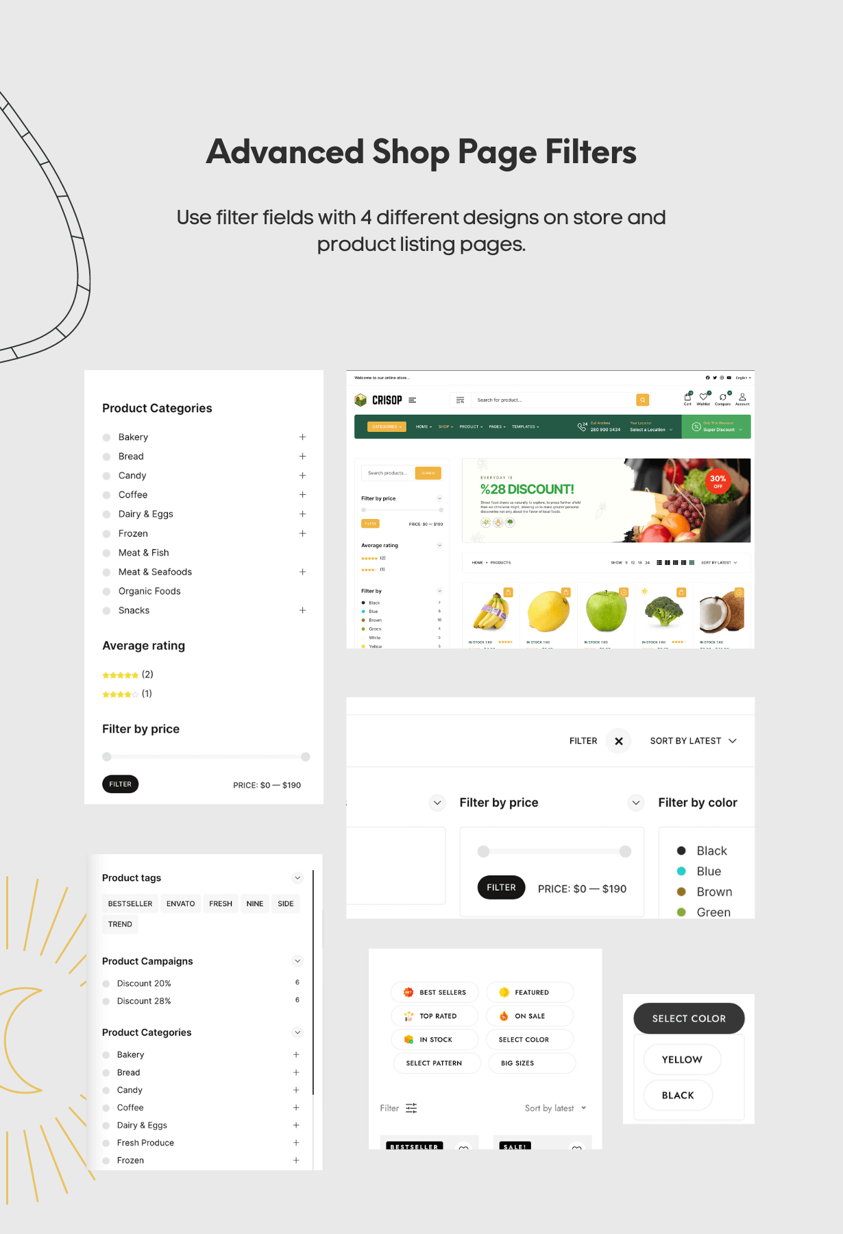 Crisop – Elementor Grocery Store & Food WooCommerce Theme