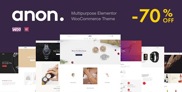 Multipurpose Elementor WooCommerce Themes