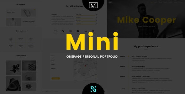 Mini Portfolio WordPress Theme