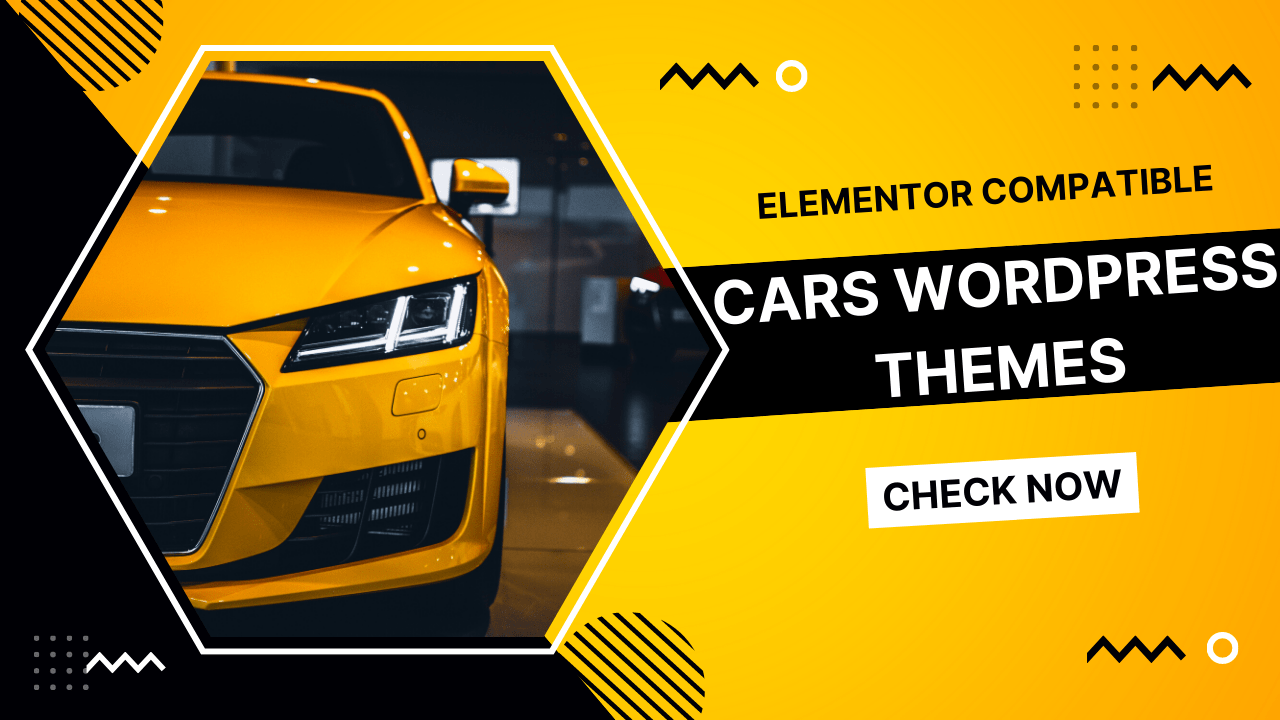 Elementor Compatible Cars WordPress Themes - Ninetheme