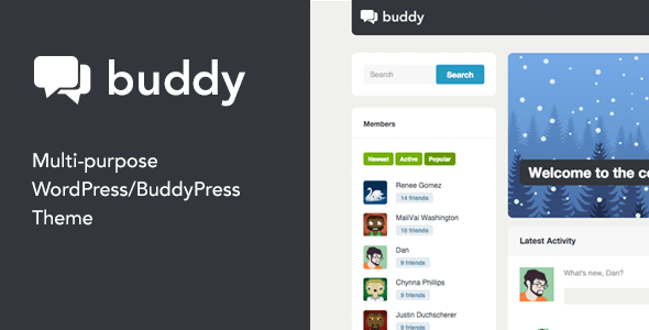 Responsive BuddyPress WordPress Themes