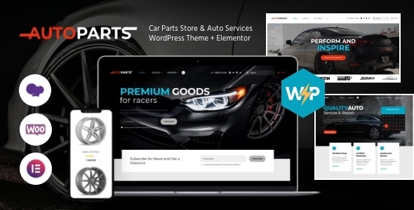 Car Parts Bike WordPress Themes