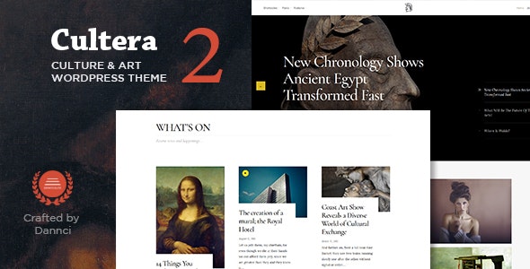 Cultera Culture WordPress Theme