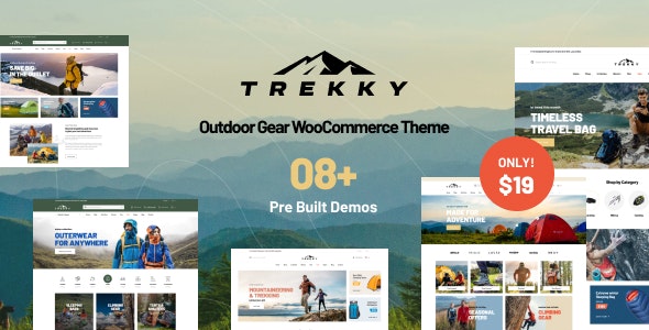 Trekky Hiking WordPress Theme
