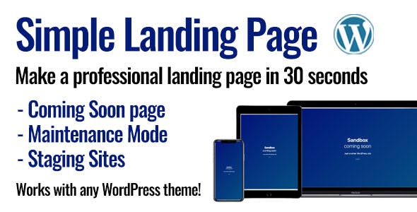 Landing Page Plugin