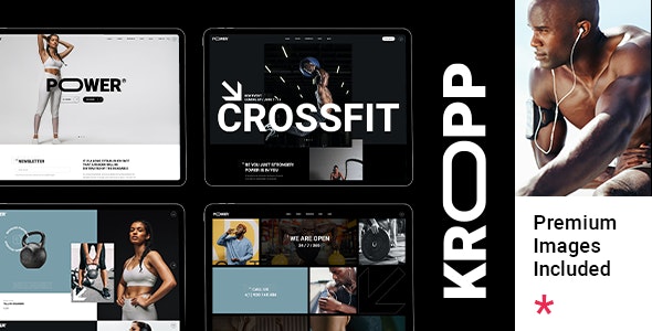 Kropp Fitness Elementor WordPress Themes