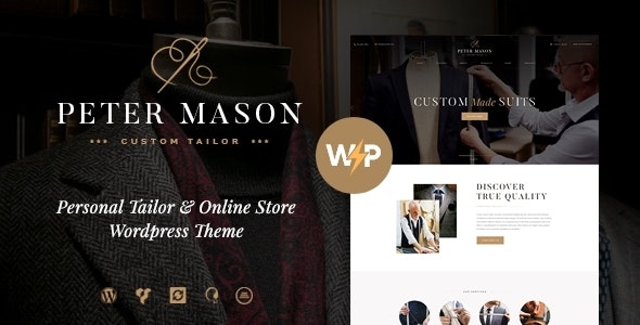 Peter Mason Gift Shop Elementor WordPress Themes