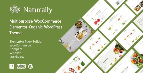 Organic Shop WordPress WooCommerce