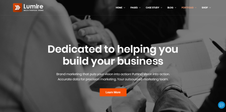 Business WordPress Website - Lumire