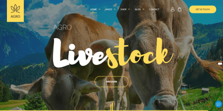 Best Rated Organic Food & Agriculture WordPress Theme