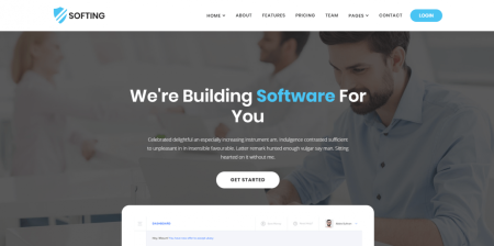 Best Rated WordPress Software Landing Page Theme
